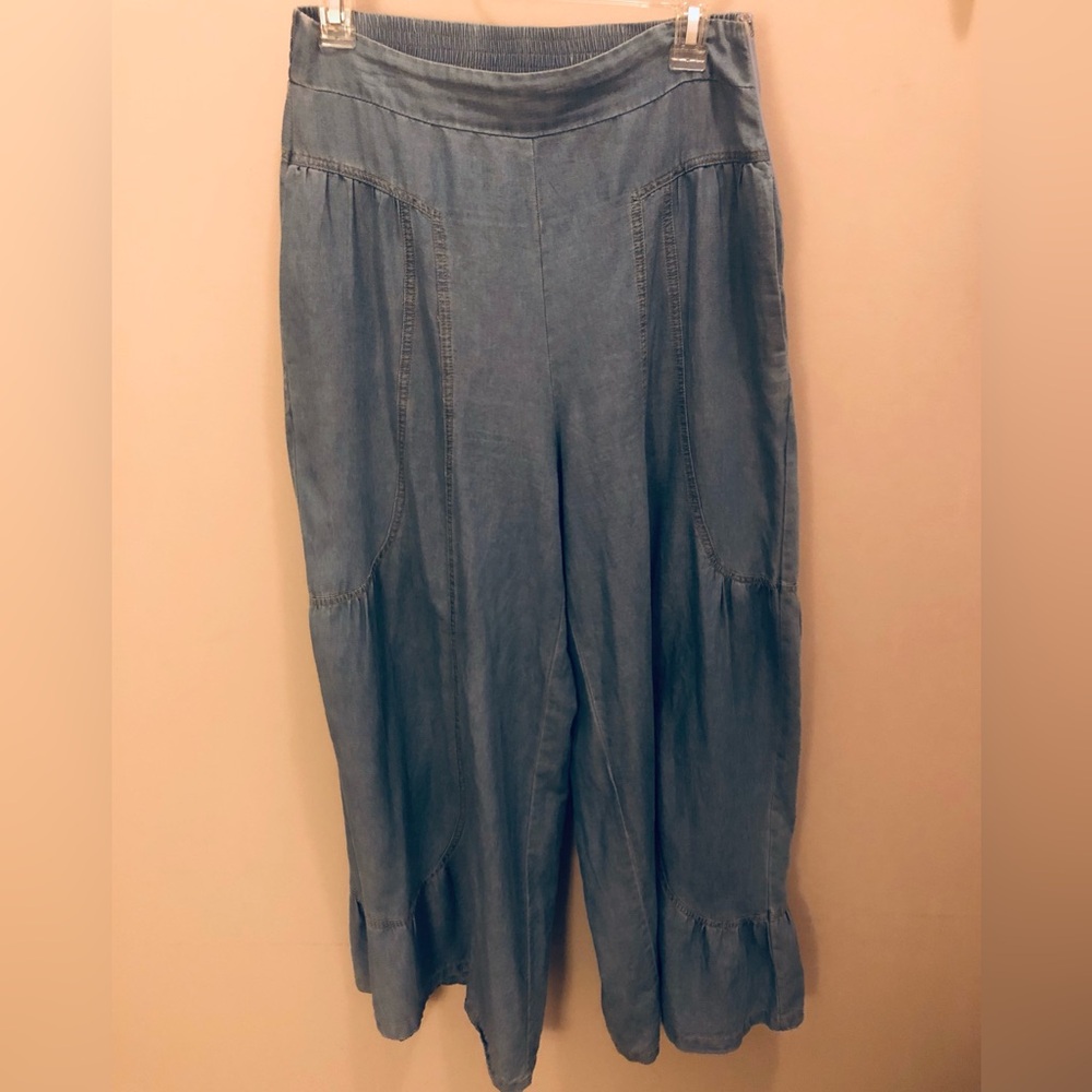 DAVI & DANI bohemian pillazo denim pants